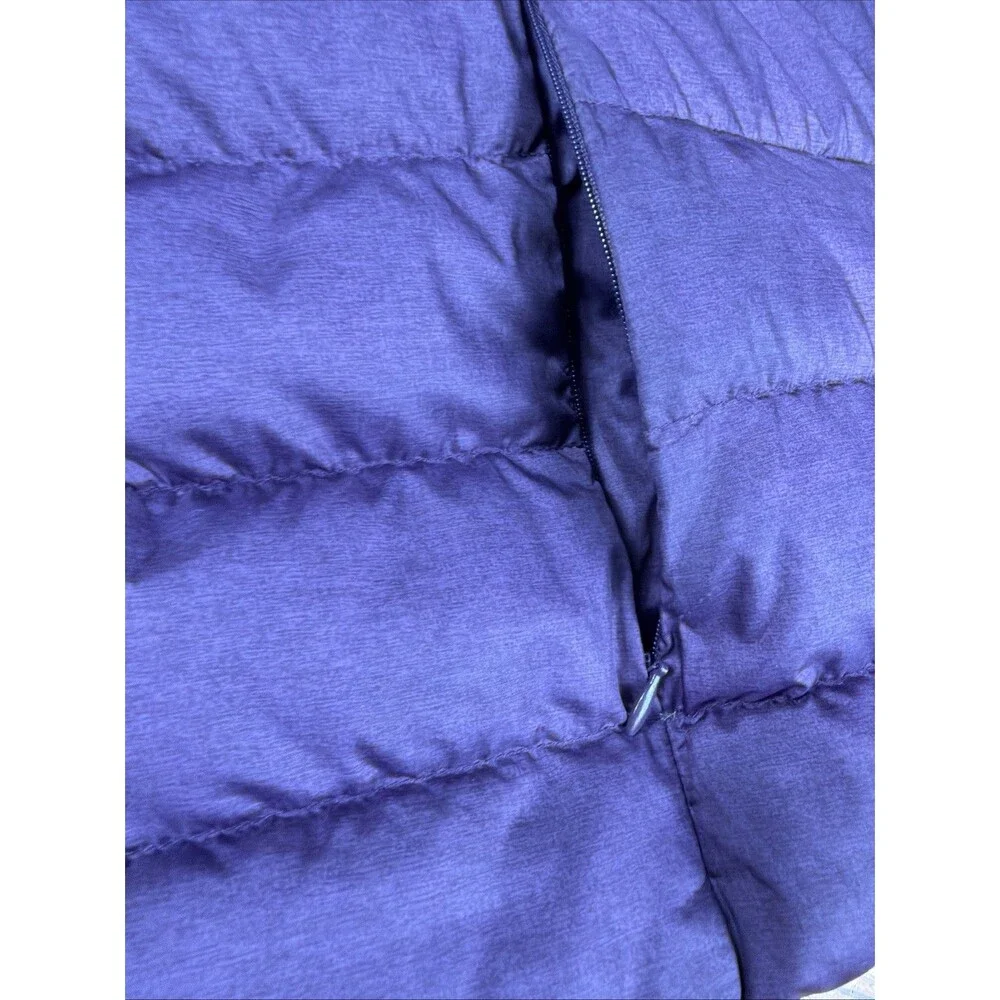 Eddie Bauer Puffer Vest Womens XXL Purple EB650 Down PRISTINE!!